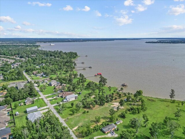 13822 Birney Point Ln, Houston, TX 77044 - aerial view of property's location featuring a nearby body of water