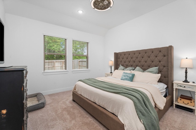 19180 Cedar Lennox Cir, Magnolia, TX 77355 - carpeted bedroom featuring baseboards and lofted ceiling
