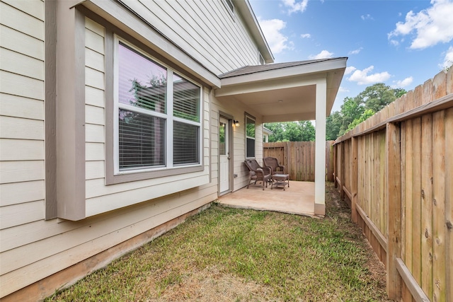 25424 Grotto Falls Ln, Porter, TX 77365 - view of yard with a patio