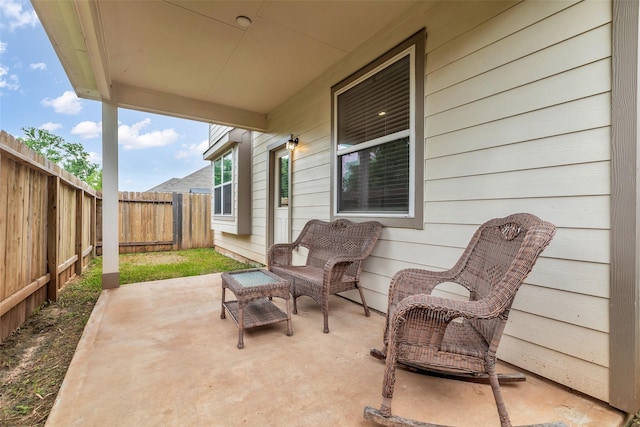 25424 Grotto Falls Ln, Porter, TX 77365 - fenced backyard featuring a patio