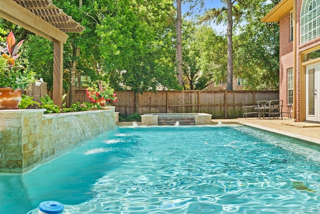 1915 Landon Point Cir, Katy, TX 77450 - view of pool featuring a fenced backyard