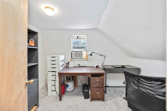 1806 State St, Houston, TX 77007 - carpeted home office with vaulted ceiling