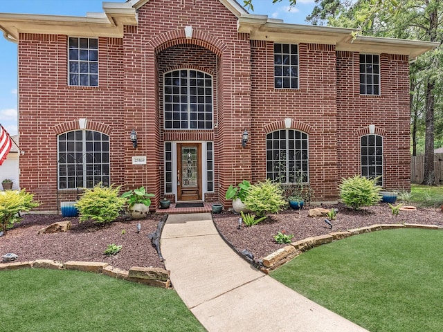 25169 Nutley Cir, Porter, TX 77365 - traditional-style house with brick siding