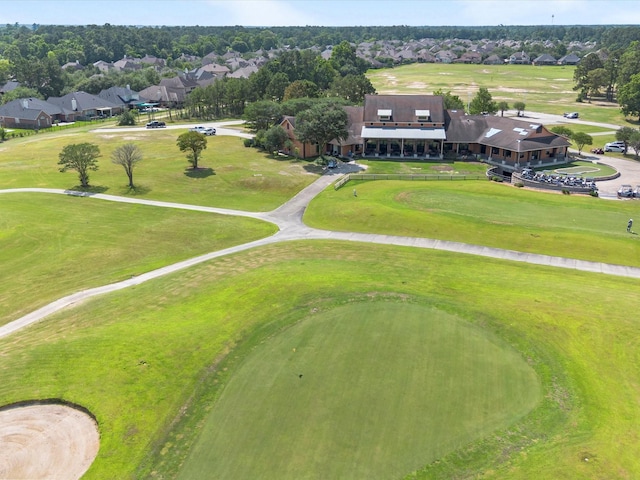 25169 Nutley Cir, Porter, TX 77365 - aerial perspective of suburban area featuring a local golf course