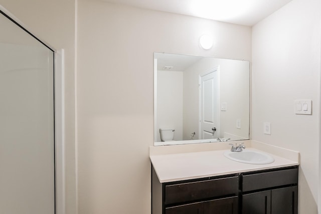 2722 Stallings Dr, Houston, TX 77088 - bathroom with vanity and toilet