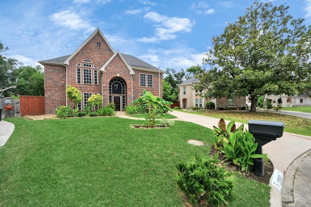 3306 Candlelon Dr, Spring, TX 77388 - view of front facade with brick siding