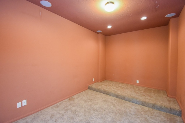 2614 Palm Harbour Dr, Missouri City, TX 77459 - carpeted spare room featuring recessed lighting and baseboards