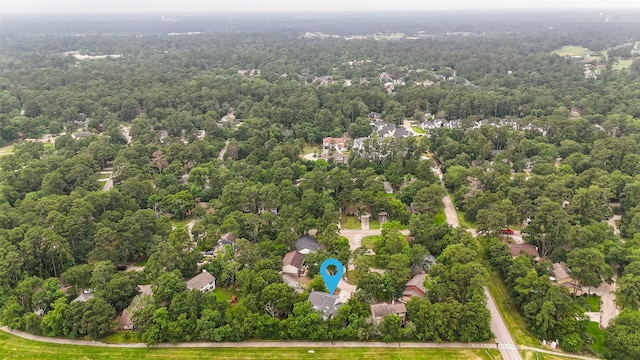 13 Whistlers Ct, The Woodlands, TX 77380 - aerial view of a forest