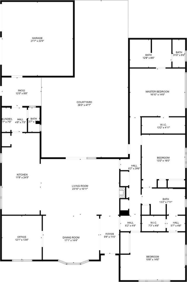 4003 Mischire Dr, Houston, TX 77025 - home floor plan
