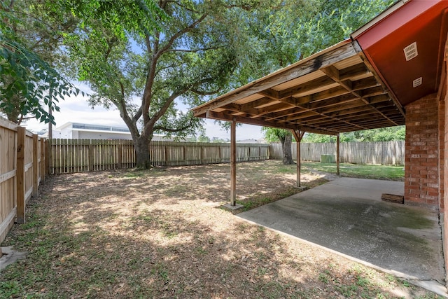 3531 Acorn Springs Ln, Spring, TX 77389 - fenced backyard featuring a patio