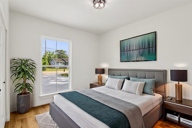 16731 Water Oak Dr, Channelview, TX 77530 - bedroom featuring wood finished floors