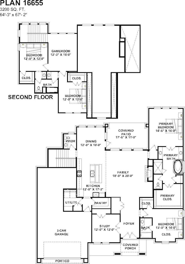 22078 Breakwater Ln, Porter, TX 77365 - home floor plan