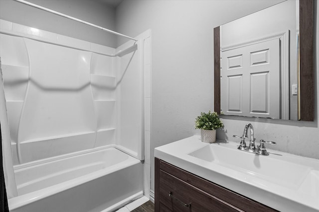 9307 Seeker St, Houston, TX 77028 - full bath featuring vanity and shower / washtub combination