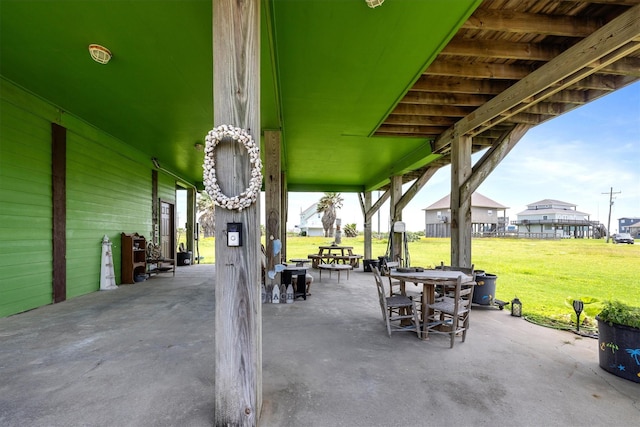986 Tuna Dr, Crystal Beach, TX 77650 - view of patio