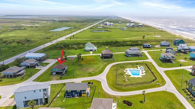 986 Tuna Dr, Crystal Beach, TX 77650 - bird's eye view of a large body of water