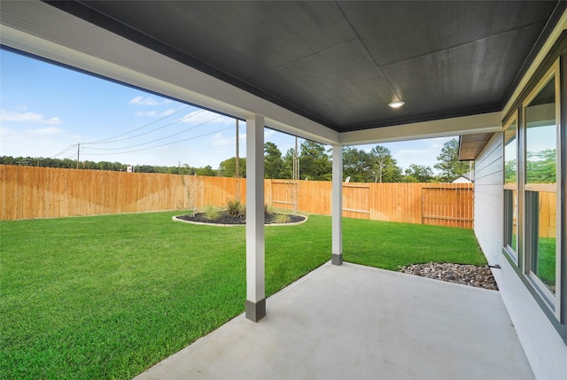 11608 Whirlaway Dr, Willis, TX 77318 - view of yard featuring a patio