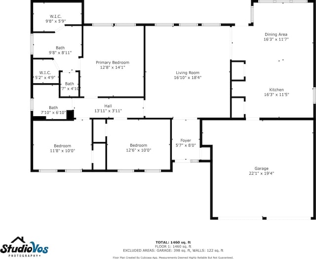 17322 Camberwell Green Ln, Houston, TX 77070 - floor plan / room layout