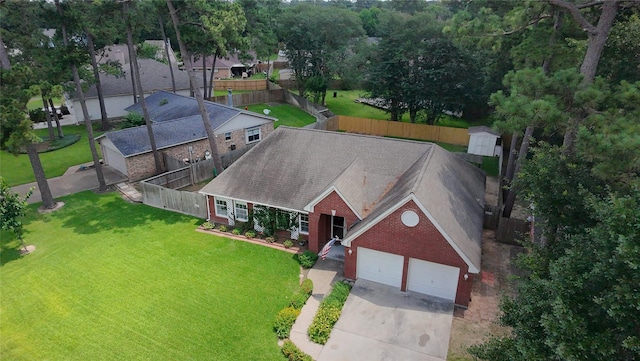 17322 Camberwell Green Ln, Houston, TX 77070 - aerial view of property and surrounding area