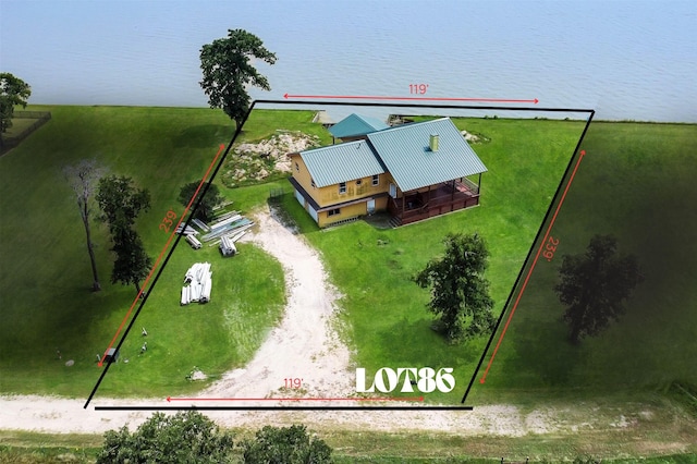 245 Bridgewater, Onalaska, TX 77360 - view of subject property featuring a nearby body of water