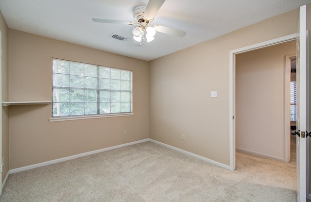 5810 Springton Ln, Spring, TX 77379 - carpeted spare room with a ceiling fan and baseboards