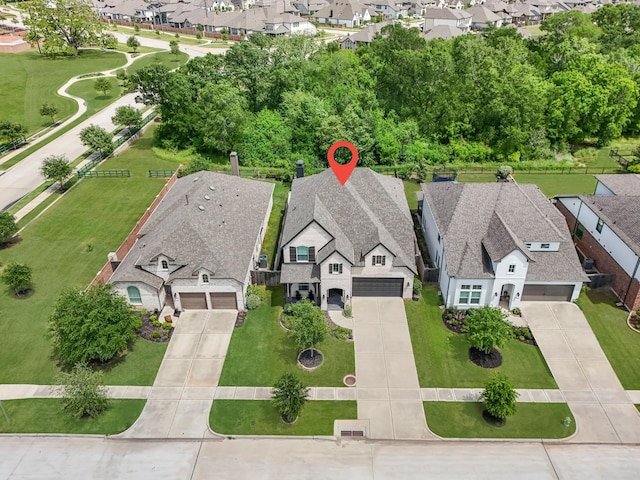 4818 Nodding Thistle Trl, Fulshear, TX 77441 - aerial view of residential area