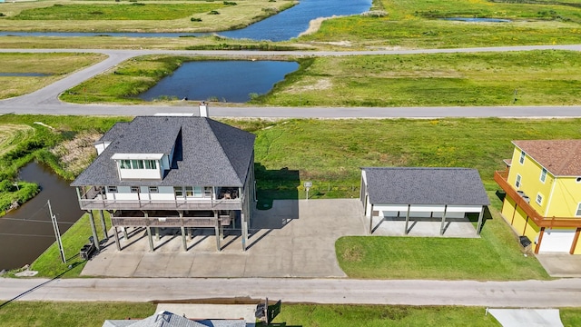 898 Mr G, Crystal Beach, TX 77650 - view of subject property with a large body of water