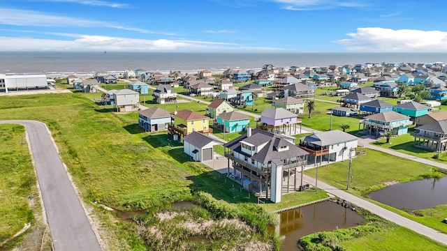 898 Mr G, Crystal Beach, TX 77650 - aerial perspective of suburban area with a nearby body of water