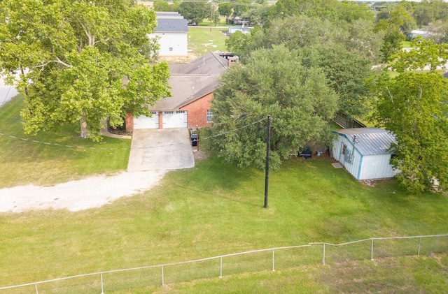 330 N 4th St, Beasley, TX 77417 - aerial view of property and surrounding area