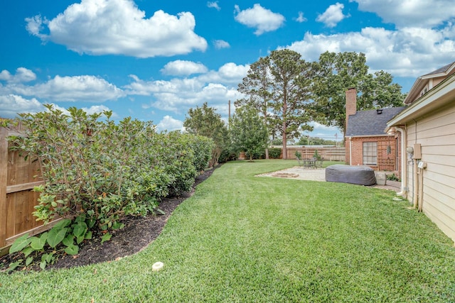 14102 N Suddley Castle St, Houston, TX 77095 - view of yard with a patio