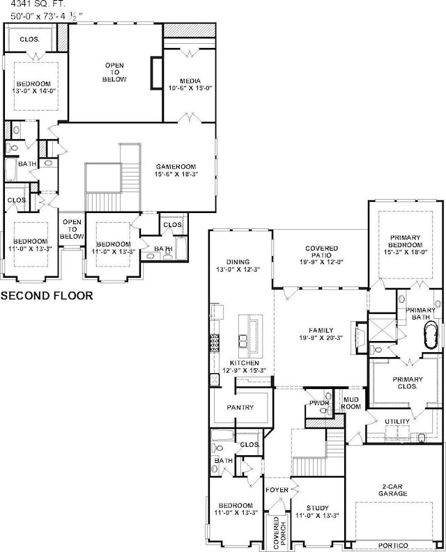 9713 Larston St, Houston, TX 77055 - room layout