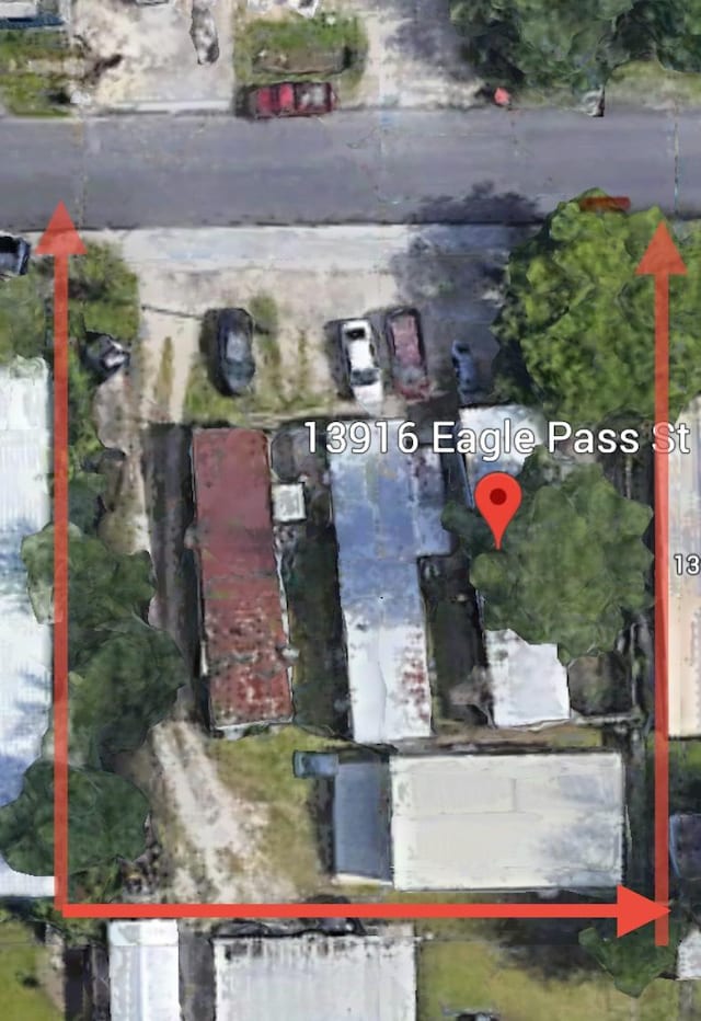 13916 Eagle Pass St, Houston, TX 77015 - map / location with property boundaries highlighted