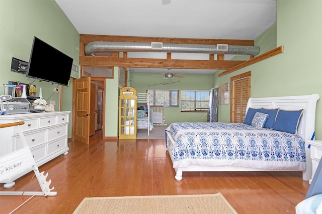 319 W Shore Dr, Kemah, TX 77565 - bedroom featuring wood finished floors