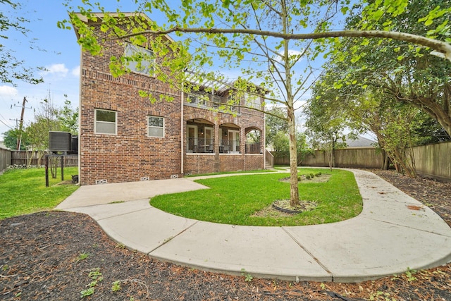 9714 Braesmont Dr, Houston, TX 77096 - view of yard