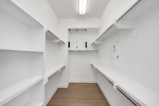 4005 Woodshire Village Ests, Houston, TX 77025 - spacious closet with light wood finished floors