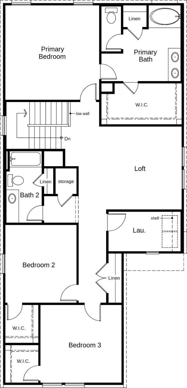 2816 Shimmer Edge Dr, Katy, TX 77493 - home floor plan