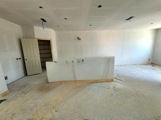 18749 Lucas Michael Way, New Caney, TX 77357 - unfurnished room featuring unfinished concrete flooring