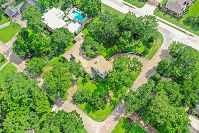 14119 Kiamesha Ct, Houston, TX 77069 - aerial view of property's location featuring a pool area