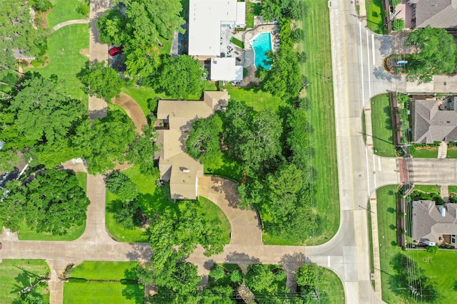 14119 Kiamesha Ct, Houston, TX 77069 - bird's eye view of a pool