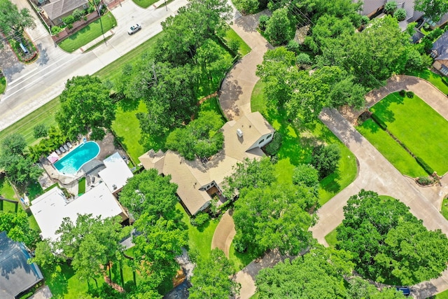 14119 Kiamesha Ct, Houston, TX 77069 - aerial view of a pool