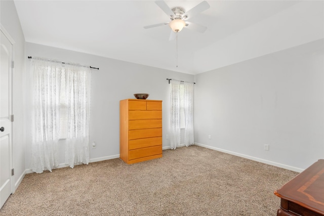 2639 Cypress Island Dr, Houston, TX 77073 - unfurnished bedroom featuring carpet, baseboards, and ceiling fan