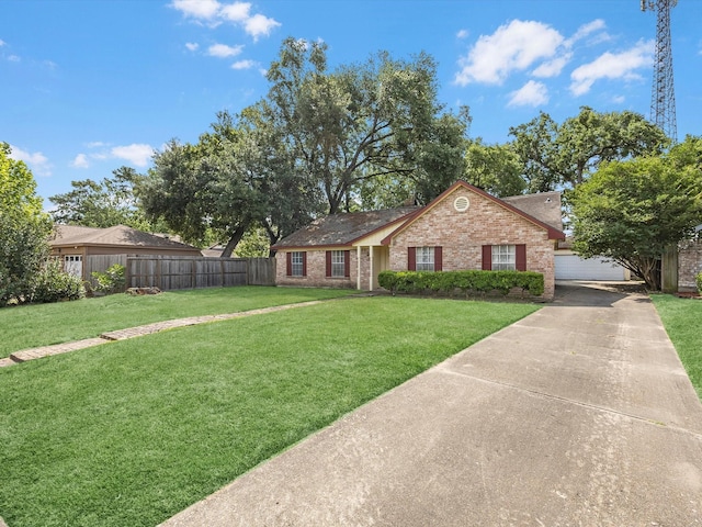 21326 Four Oaks Dr, Houston, TX 77073 - single story home featuring brick siding, driveway, a garage, and roof with shingles