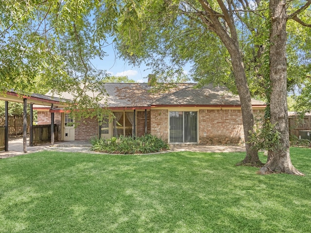 21326 Four Oaks Dr, Houston, TX 77073 - rear view of house with brick siding