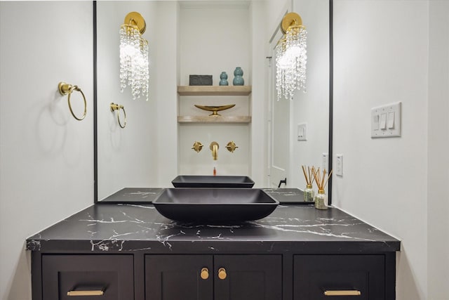 1505 Pine Chase Dr, Houston, TX 77055 - bathroom with vanity