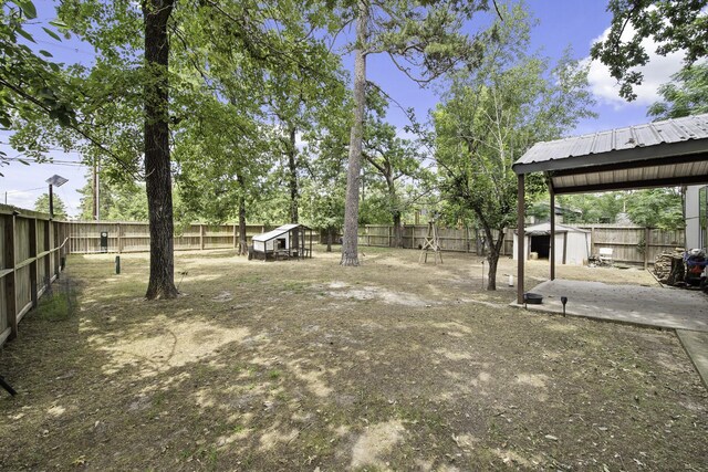 19885 Keenan Cut Off Rd, Montgomery, TX 77316 - view of fenced backyard
