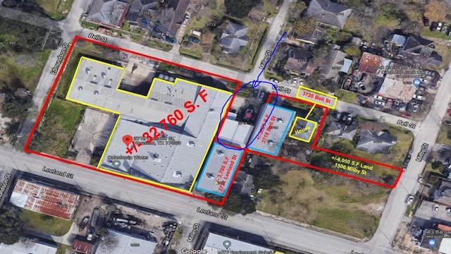 3720 Bell St, Houston, TX 77003 - map of property location