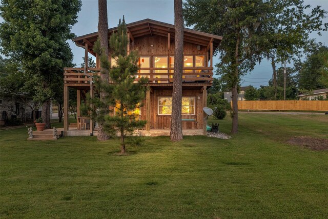 784 W Cattle Dr, Onalaska, TX 77360 - view of rear view of house