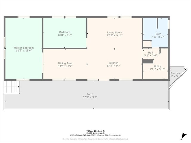 3903 2nd St, Galveston, TX 77554 - room layout