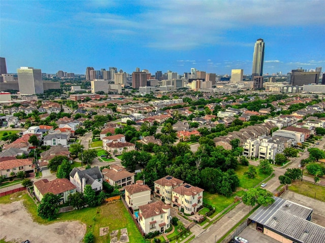 5520 Mcculloch Cir, Houston, TX 77056 - drone / aerial view of city skyline