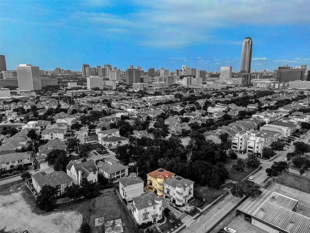 5520 Mcculloch Cir, Houston, TX 77056 - bird's eye view of skyline