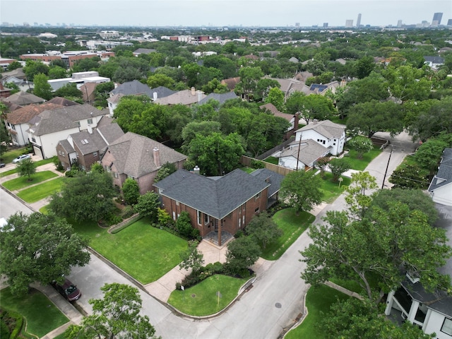 4900 Willow St, Bellaire, TX 77401 - aerial perspective of suburban area